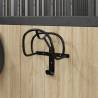 Bridle Rack Wall Mounted - Black Iron for Neat Storage