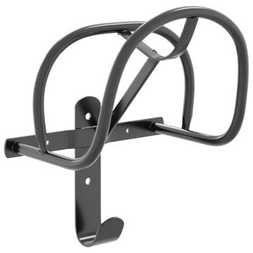 Bridle Rack Wall Mounted - Black Iron for Neat Storage