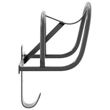 Bridle Rack Wall Mounted - Black Iron for Neat Storage