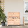 Outdoor Cushion Box 99x50x56.5 cm | Solid Wood Fir Storage