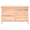 Outdoor Cushion Box 99x50x56.5 cm | Solid Wood Fir Storage