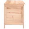 Outdoor Cushion Box 99x50x56.5 cm | Solid Wood Fir Storage