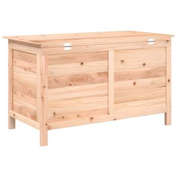 Outdoor Cushion Box 99x50x56.5 cm | Solid Wood Fir Storage