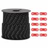 Tent Guy Rope with Reflective Strips - 50m Durable Utility Cord