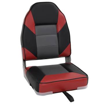 Boat Seat with High Back - Foldable & Durable | HipoMarket