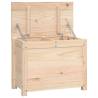 Storage Box 60x32 cm in Solid Pine Wood | Hipo Market