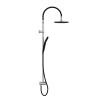 SCHÜTTE MATAO RAIN Overhead Shower Set - Chrome-Matt Black