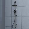 SCHÜTTE MATAO RAIN Overhead Shower Set - Chrome-Matt Black