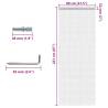 Chain Door Fly Screen 80x221 cm Aluminium | HipoMarket