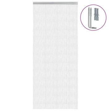 Chain Door Fly Screen 90x212 cm | Aluminium & Durable Insect Barrier