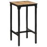 Bar Table 60x55x107 cm - Solid Rough Wood Mango | HipoMarket