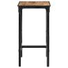 Bar Table 60x55x107 cm - Solid Rough Wood Mango | HipoMarket