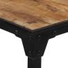 Bar Table 60x55x107 cm - Solid Rough Wood Mango | HipoMarket