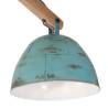 Stylish Distressed Blue Ceiling Lamp | 25W E27 | HipoMarket