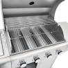 Gas BBQ Grill with 5 Burners - Stainless Steel | HipoMarket