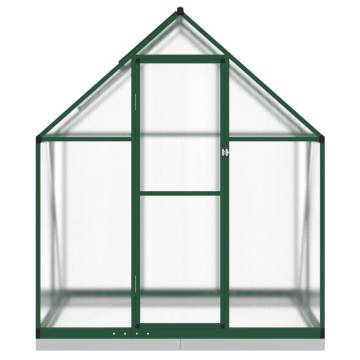 Greenhouse with Base Frame Green 169x114x202 cm - Hipomarket