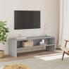 TV Cabinet Grey Sonoma 120x40x40 cm Engineered Wood Colour grey sonoma Quantity in Package 1 