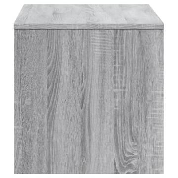 TV Cabinet Grey Sonoma | Modern Engineered Wood Design