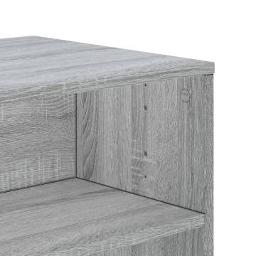 TV Cabinet Grey Sonoma | Modern Engineered Wood Design