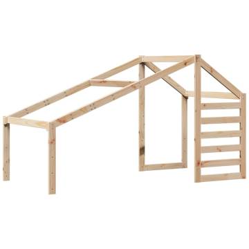 Kids' Bed Roof - Solid Pinewood Fun Structure | HipoMarket