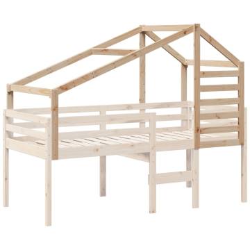 Kids' Bed Roof - Solid Pinewood Fun Structure | HipoMarket