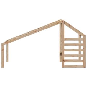 Kids' Bed Roof - Solid Pinewood Fun Structure | HipoMarket