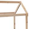 Kids' Bed Roof - Solid Pine Wood, Fun Indoor Adventure