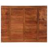 Rectangular Solid Wood Table Top - 100x80 cm | HIPO Market