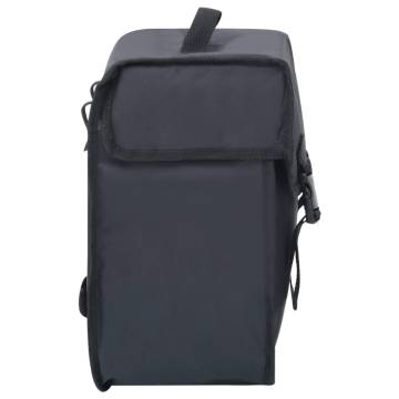 Waterproof Single Bicycle Bag for Pannier Rack - 21L Black