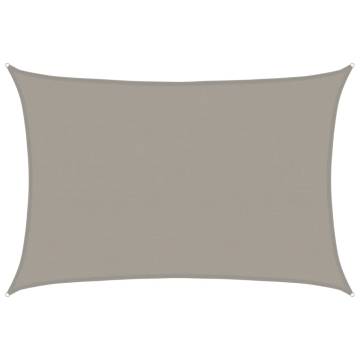 Light Grey Sunshade Sail 5x6m - Durable & UV Resistant