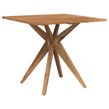 Garden Table Square 85x85x75 cm - Solid Acacia Wood