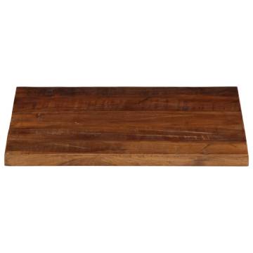 Rectangular Solid Wood Table Top - 60x50 cm | HipoMarket