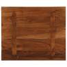 Rectangular Solid Wood Table Top - 60x50 cm | HipoMarket