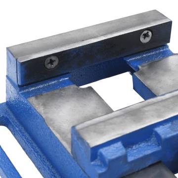 Drill Press Vise Blue 121 mm Cast Iron - High Clamping Force