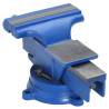 Bench Vise Blue 100 mm Cast Iron - Essential Workshop Tool