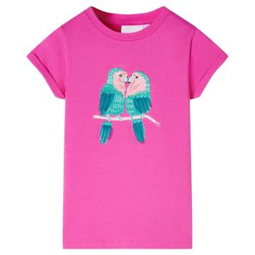 Kids' T-shirt Dark Pink 116 - Comfortable & Stylish