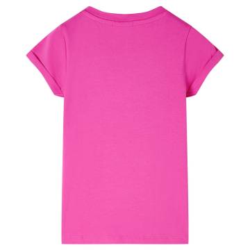 Kids' T-shirt Dark Pink 116 - Comfortable & Stylish