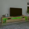 LED TV Cabinet in Sonoma Oak - Stylish & Practical Design