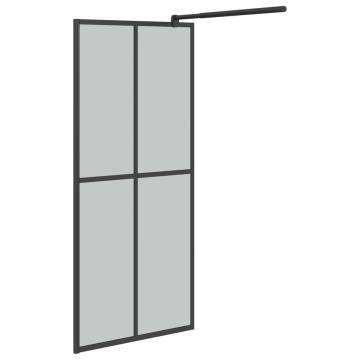 Walk-in Shower Screen 80x195 cm - Dark Tempered Glass