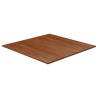 Square Table Top Dark Brown 90x90x1.5cm Treated Solid Wood Oak Colour dark brown Size 90 x 90 x 1.5 cm Quantity in Package 1 