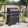 Gas BBQ Grill with 5 Burners - Durable & Convenient Design