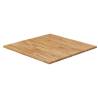 Square Table Top Light Brown 80x80x1.5cm Treated Solid Wood Oak Colour light brown Size 80 x 80 x 1.5 cm Quantity in Package 1 