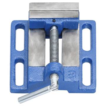 Drill Press Vise Blue 76 mm - Durable Cast Iron Tool