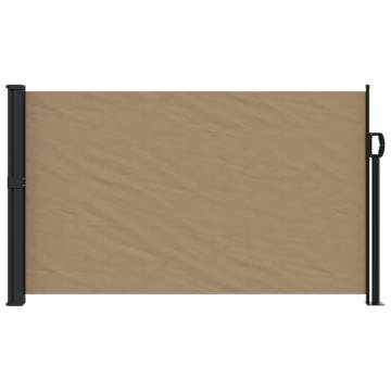 Retractable Side Awning Taupe 120x300 cm | Enhance Your Space