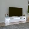 Stylish LED TV Cabinet in White - Perfect for Modern Homes