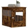 Dog Crate Furniture Smoked Oak - 64.5x80x71 cm