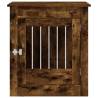 Dog Crate Furniture Smoked Oak - 64.5x80x71 cm