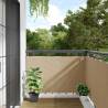 Balcony Screen Beige 90x500 cm Oxford Fabric Colour beige Size 90 x 500 cm Quantity in Package 1 