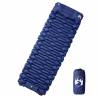 Self Inflating Camping Mattress with Pillow 1-Person Navy Blue Colour navy blue Quantity in Package 1 