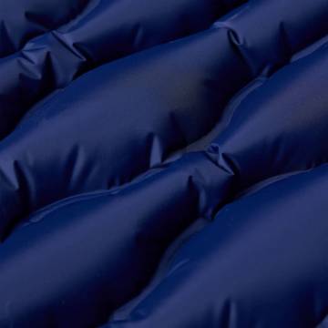 Self Inflating Camping Mattress with Pillow - Navy Blue, 1-Person